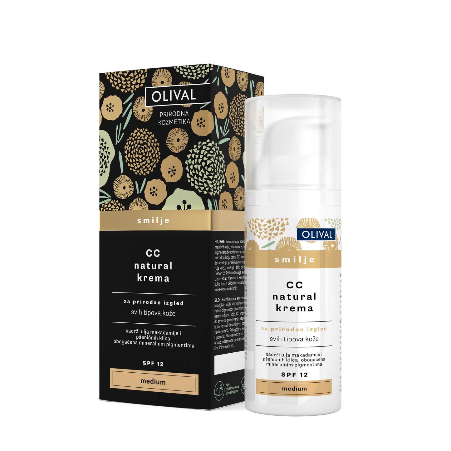 CC natural krema Smilje medium