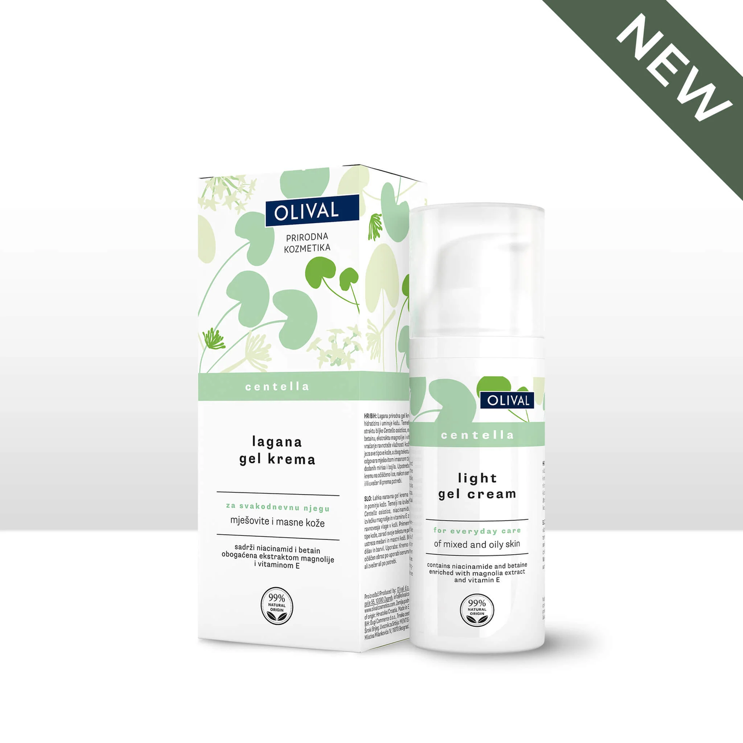 Lagana gel krema za lice Centella 50 ml