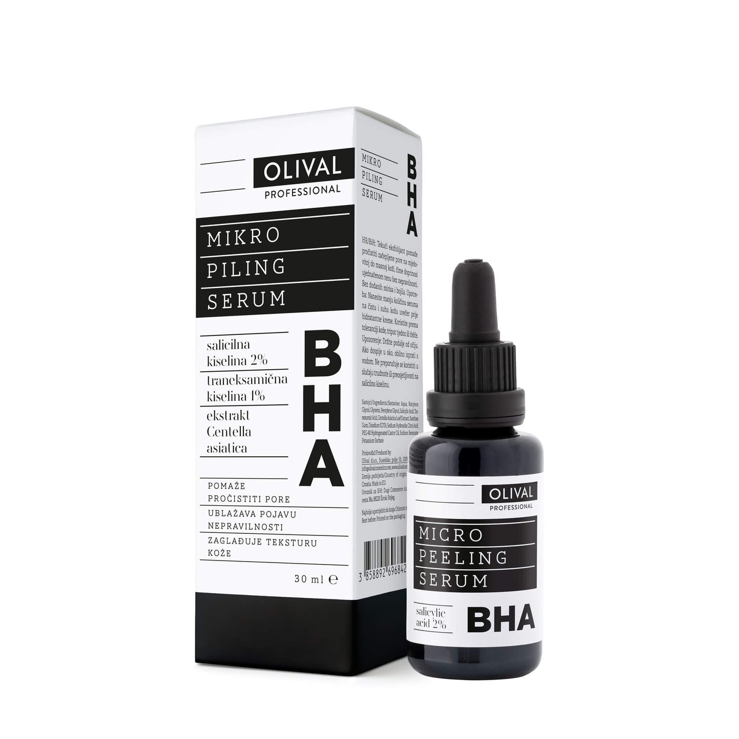 Mikropiling BHA serum za lice 30 ml